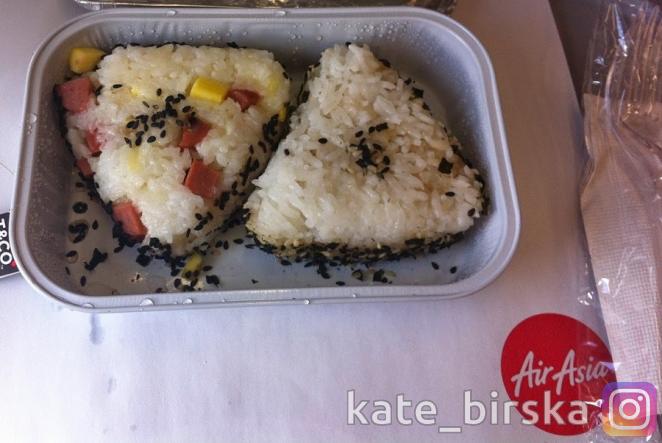Питание на борту от AirAsia