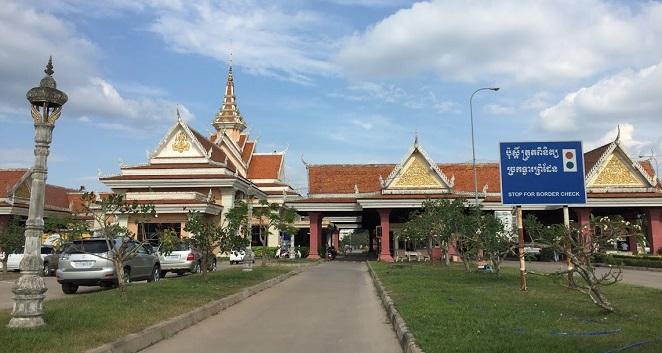 Камбоджийская граница со стороны Вьетнама
