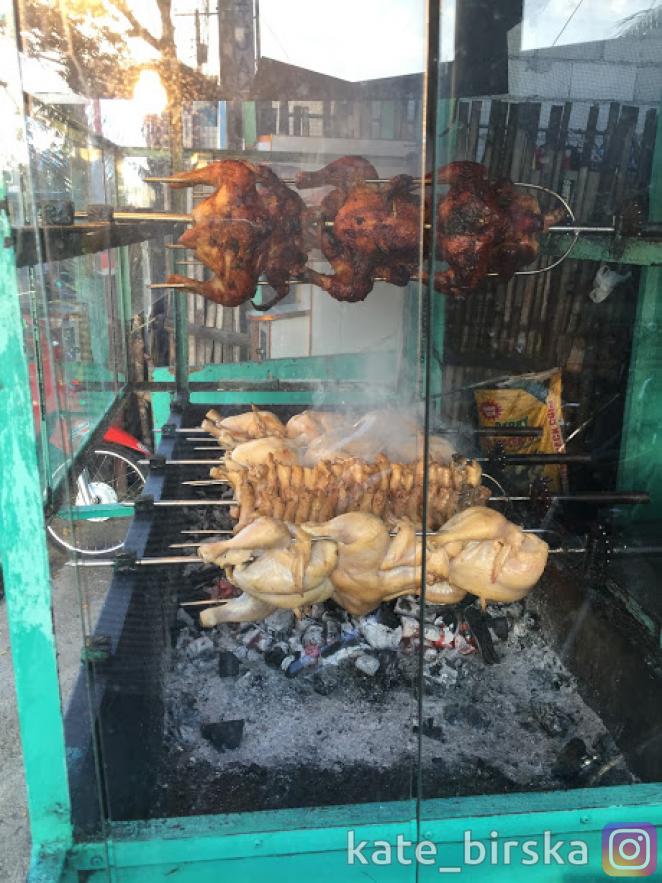 Мясо на вертеле очень популярно на Филиппинах