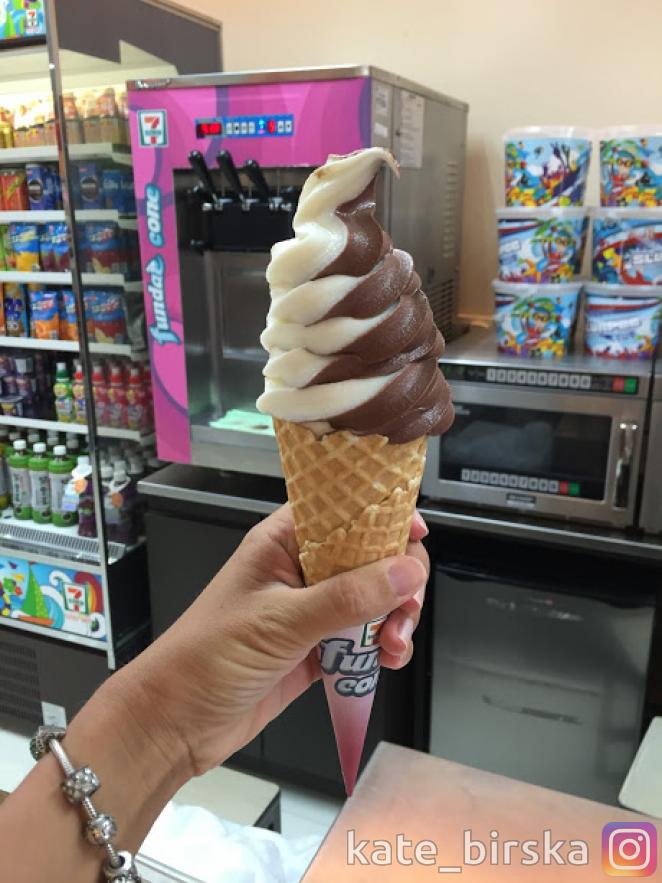 Мороженое в 7-Eleven