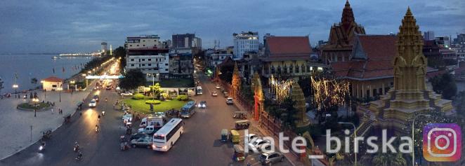 Пномпень панорама города