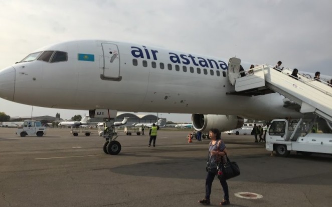 Air Astana аэропорт Алматы