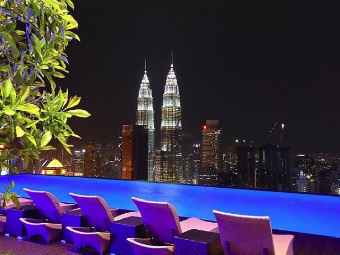 Отель с видом на башни-близнецы Петронас, Куала Лумпур, Малайзия