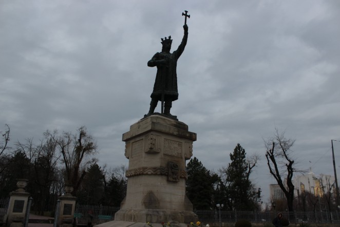 Памятник Штефану Чел Маре, Кишинев, Молдова