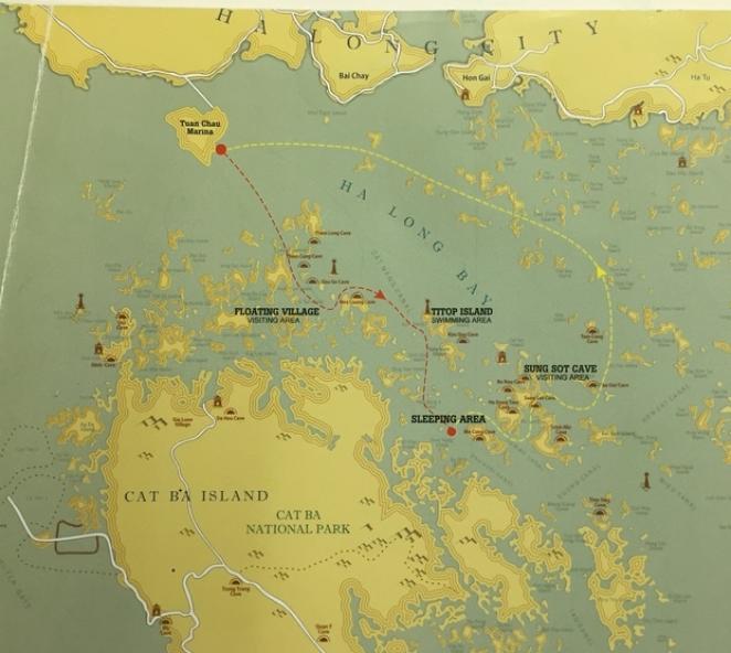 Карта Халонга