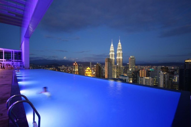 Отель с видом на башни Петронас, Куала Лумпур, Малайзия