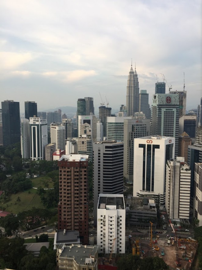 Куала-Лумпур с высоты